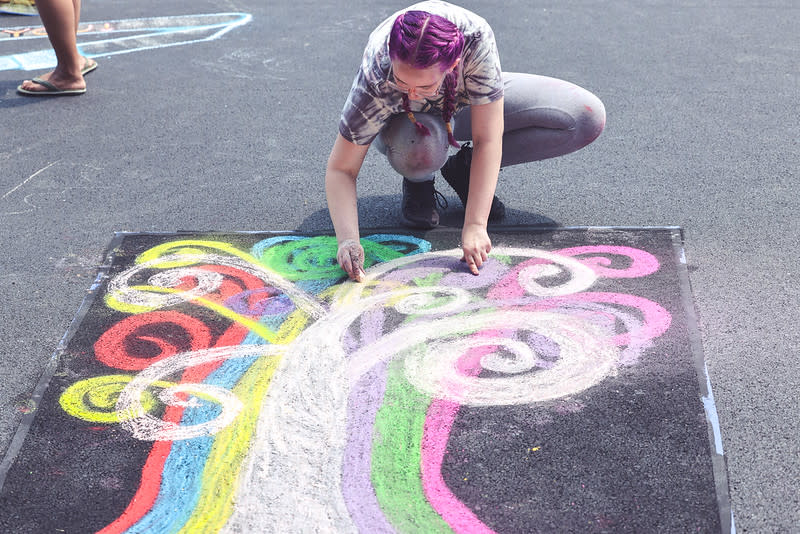 Elmira street painting festival photo