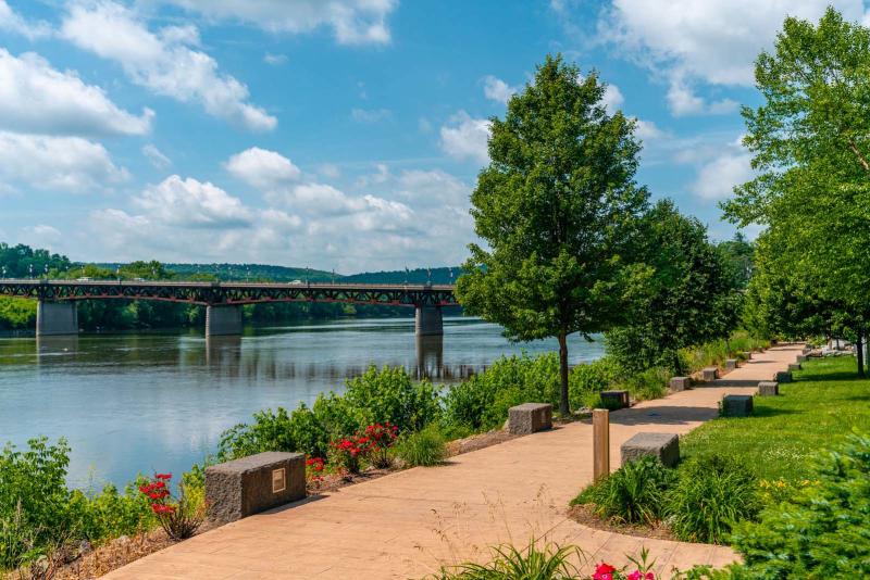 Riverwalk Trail in Owego, NY